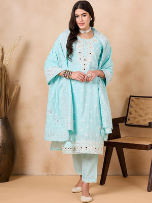 ANOUK Women Kurta Pant Dupatta Set
