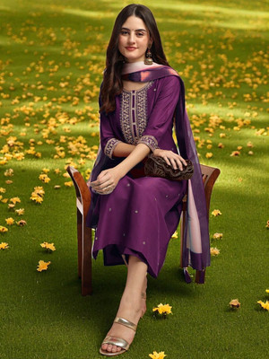 VidRiva CREATION Women Kurti Pant Dupatta Set
