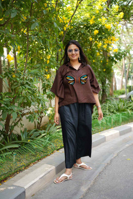 LetsDressUp Women Kaftan Palazzo Set