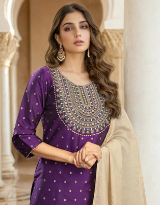 Skylee Women Kurta Pant Dupatta Set
