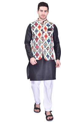 PRINTCULTR Men Kurta Pyjama Set