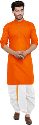 TRUST OUS Men Kurta Dhoti Set