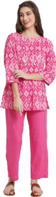 COTLAND Fashions Women Ethnic Top Pant Set