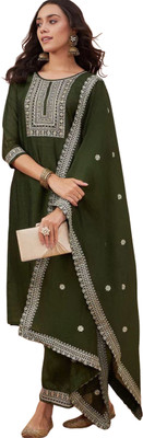 NIDHI'S FASHION Women Kurti Pant Dupatta Set