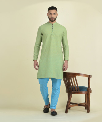 DEYANN Men Kurta Pyjama Set