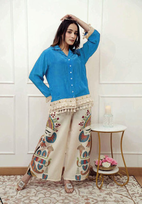 TheBestBuyers Shirt Palazzos Co-ords Set