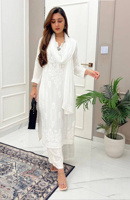 KITAKSHI CLOTHING Women Kurta Palazzo Dupatta Set