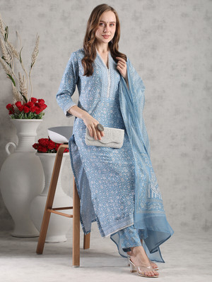 Divastri Women Kurta Pant Dupatta Set