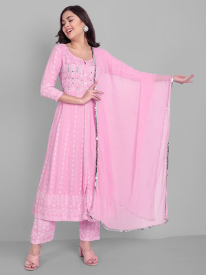 SINGNI Women Kurta Pant Set