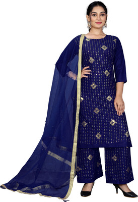 HOC's Women Kurta Pant Dupatta Set