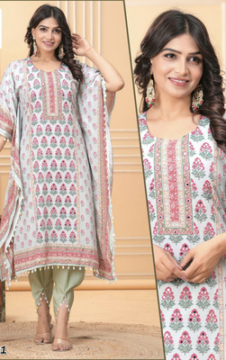 SACHI ATTIRE Women Kaftan Dhoti Pant Set