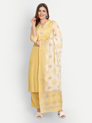 githaan Women Kurta Palazzo Set