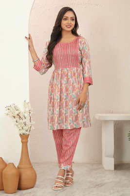 Bajarang Women Kurti Pant Set