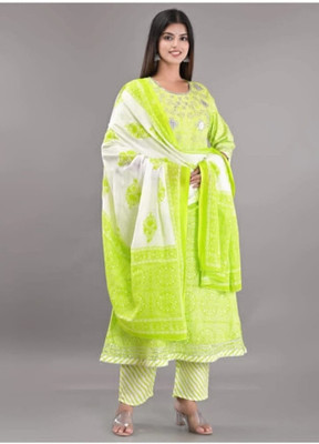 Maysha Creation Women Kurta Palazzo Dupatta Set