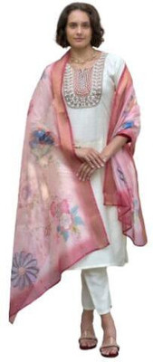Gentleman choice Women Kurta Pant Dupatta Set
