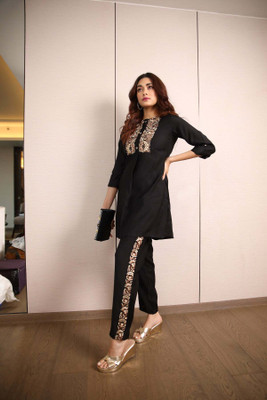 Fayka Women Ethnic Top Pant Set