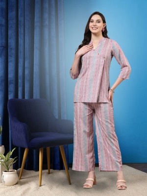 Ishanya Women Ethnic Top Pant Set