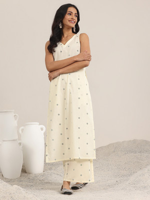 LIBAS Women Kurta Palazzo Set
