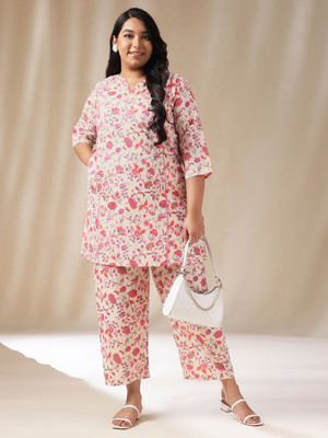 Janasya Top Pant Co-ords Set