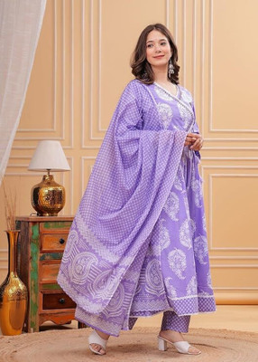 PARTHVI Women Kurta Pant Dupatta Set