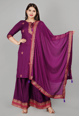 RF CLOTHES Women Kurta Pant Dupatta Set