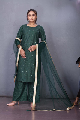 HOC's Women Kurta Pant Dupatta Set