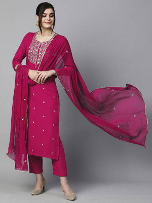 Rekha Tex Fab Women Kurti Pant Dupatta Set