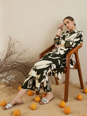 Indo Era Women Kurta Pant Set