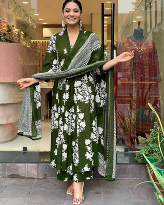 ANNU PARIDHAN Women Kurta Pant Dupatta Set