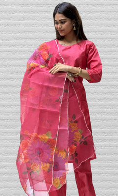 Fashion Fiesta Women Kurta Churidar Dupatta Set