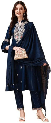 Varamya Women Kurta Pant Dupatta Set