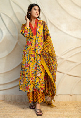 MENWAL COLLECTION Women Kurta Pant Dupatta Set