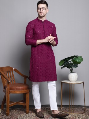 Jompers Men Kurta Pyjama Set