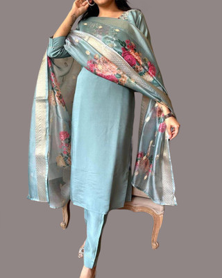 RUTSH CREATION Women Kurta Pant Dupatta Set