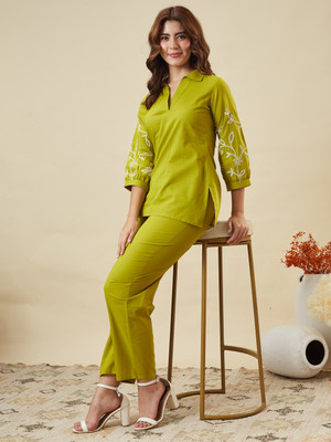 MOKOSH Women Kurti Pant Set