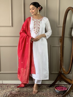 Lapetiya Clothing Women Kurta Pant Dupatta Set