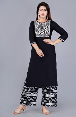 RF CLOTHES Women Kurta Palazzo Set