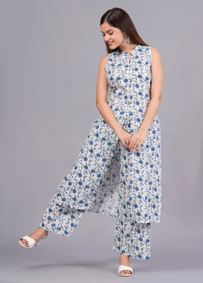 PUSHPA CREATIONS Women Kurta Palazzo Set