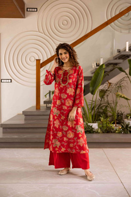 Nehamta Women Kurta Palazzo Set