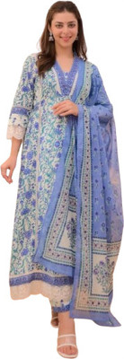 Priyanka Creation Women Kurta Pant Dupatta Set