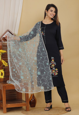 Mehsoos Women Kurta Pant Dupatta Set