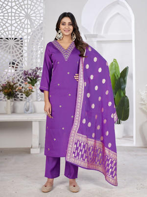 SHREE YAMUNA CREATION Women Kurti Pant Dupatta Set