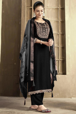 GAUNKICREATION Women Kurta Pant Dupatta Set