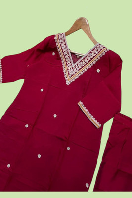 Rifashionv Women Kurta Pant Dupatta Set