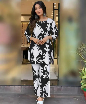 RAMESTH TEXTILE Women Kurta Palazzo Set