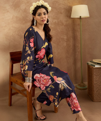 Indo Era Women Kurta Pant Set