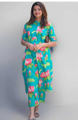 LILE Women Kurta Palazzo Set