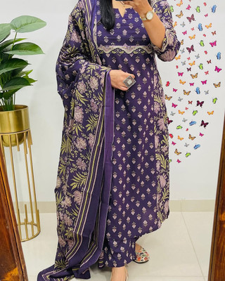 IRAKSU Women Kurti Pant Dupatta Set