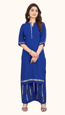 HouseOfCommon Women Kurta Palazzo Set