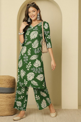 Aromix Women Kurta Palazzo Set